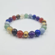 Bracelet 7 Chakras  Modèle 7x3 - Taille unique